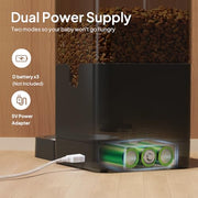 VOLUAS Automatic Pet Feeder with Timed Dry Food Dispensing