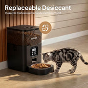 VOLUAS Automatic Pet Feeder with Timed Dry Food Dispensing