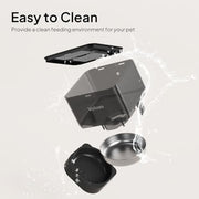 VOLUAS Automatic Pet Feeder with Timed Dry Food Dispensing