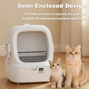 Mintakawa Smart Self-Cleaning Litter Box with App Control