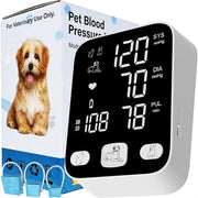Digital Pet Blood Pressure Monitor with 3 Cuff Sizes