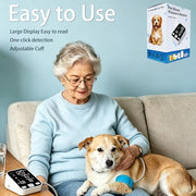 Digital Pet Blood Pressure Monitor with 3 Cuff Sizes
