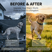 Safehalo Wireless GPS Dog Fence Collar with 48H Battery