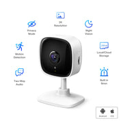 Tapo 2K Wired Indoor Pet Camera with Smart Monitoring