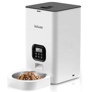 VOLUAS Automatic Pet Feeder with Timed Dry Food Dispensing