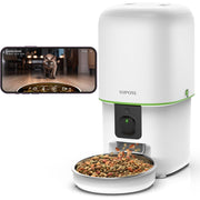 Yuposl Automatic Pet Feeder with 180-Day Battery Life