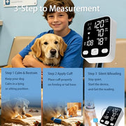 Digital Pet Blood Pressure Monitor with 3 Cuff Sizes