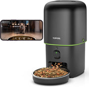 Yuposl Automatic Pet Feeder with 180-Day Battery Life