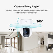 Kasa 1080P Pan/Tilt Pet Camera with Night Vision