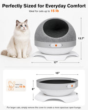 Smart Climate-Controlled Cat House with Heating & Cooling