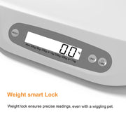 Digital Pet Scale for Small Dogs & Cats, Up to 88 lb