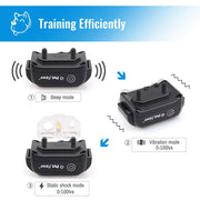 Petrainer Waterproof Remote Dog Training Collar with 3 Modes
