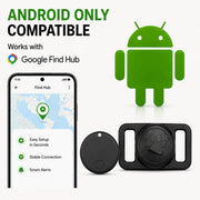 Waterproof GPS Dog Collar with Apple Find My, No Monthly Fee