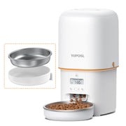 Yuposl Automatic Pet Feeder with 180-Day Battery Life