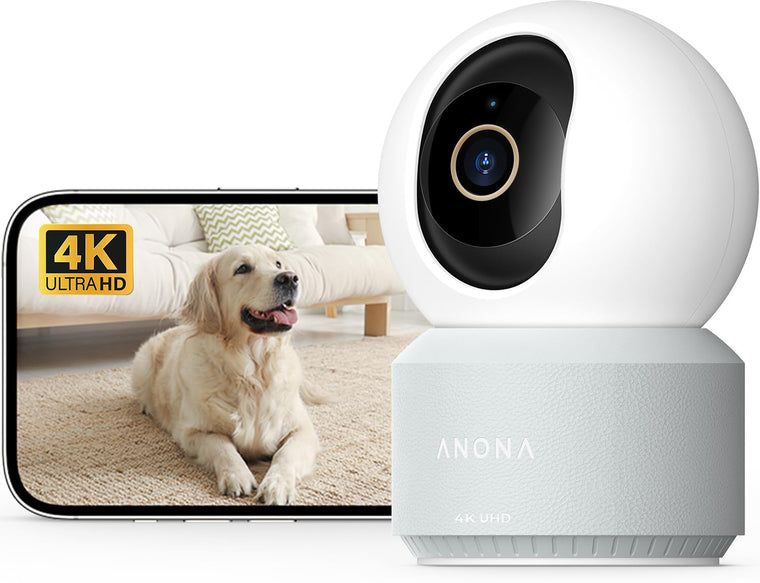 Anona 4K Indoor Pet Camera with Smart Home Monitoring