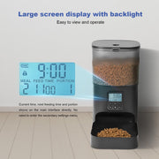 ANDOLL HOME 4L Automatic Pet Feeder with Timed Dispensing