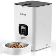 VOLUAS Automatic Pet Feeder with Timed Dry Food Dispensing