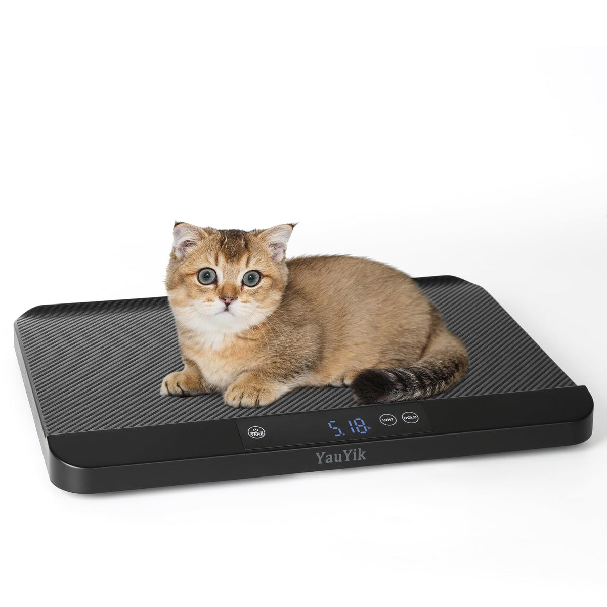 YauYik Digital Pet Scale with Non-Slip Mat, Up to 88 lb
