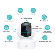 Kasa 1080P Pan/Tilt Pet Camera with Night Vision