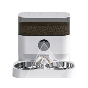 cyhymq 5L Dual-Bowl Smart Automatic Pet Feeder with Timer