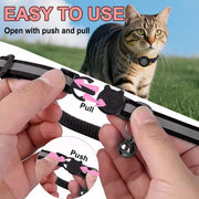 GPS Pet Tracker Collar for Cats with Location Tracking