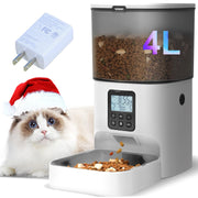 ANDOLL HOME 4L Automatic Pet Feeder with Timed Dispensing