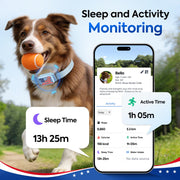 Smart GPS Dog Tracker with Virtual Fence & Health Monitoring