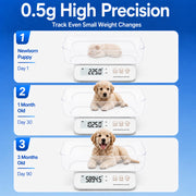 SKEAP High-Precision Digital Pet Scale for Small Animals