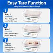 SKEAP High-Precision Digital Pet Scale for Small Animals