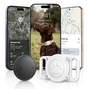 GPS Dog Tracker Collar with Activity Monitoring, No Monthly Fee