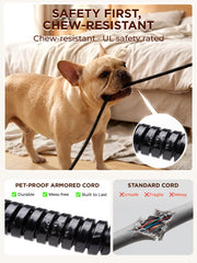furrybaby Waterproof Pet Heating Pad with Anti-Bite Cord