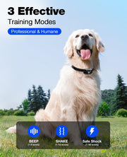Bousnic Remote Dog Training Collar with Adjustable Modes