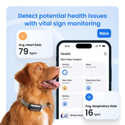 Tractive Smart GPS Dog Tracker with Vital Signs Monitoring