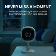 1080P WiFi Indoor Pet Camera with Night Vision & 2-Way Audio