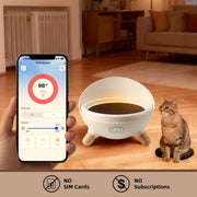 Smart WiFi Climate-Controlled Pet Bed for Cats & Small Dogs