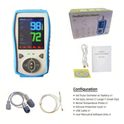 Plus Handheld Veterinary Pulse Oximeter with Temperature