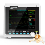Portable 6-Parameter Veterinary Monitor for Dogs & Cats