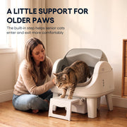Wozhio Automatic Self-Cleaning Litter Box for Cats