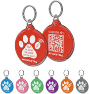 MYLUCKYTAG NFC & QR Pet ID Tag with Location Alerts