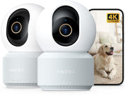 Anona 4K Indoor Pet Camera with Smart Home Monitoring