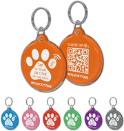 MYLUCKYTAG NFC & QR Pet ID Tag with Location Alerts