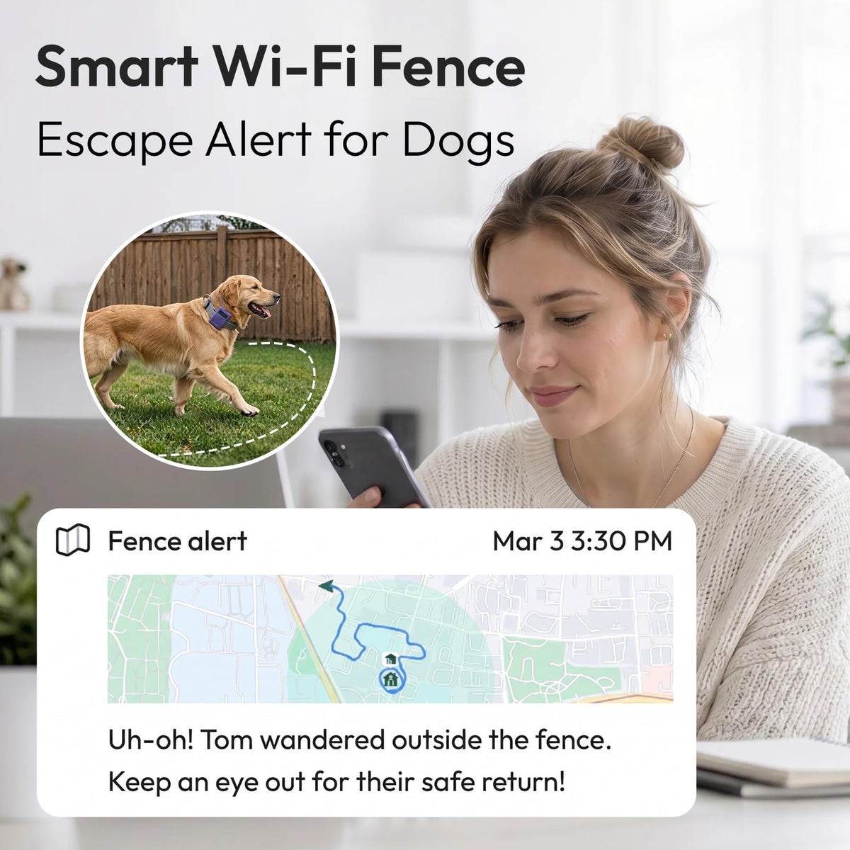 WAGGURACY 4G LTE GPS Dog Tracker with Activity Monitoring