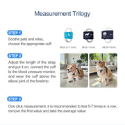 Wearable Pet Blood Pressure Monitor with Adjustable Strap