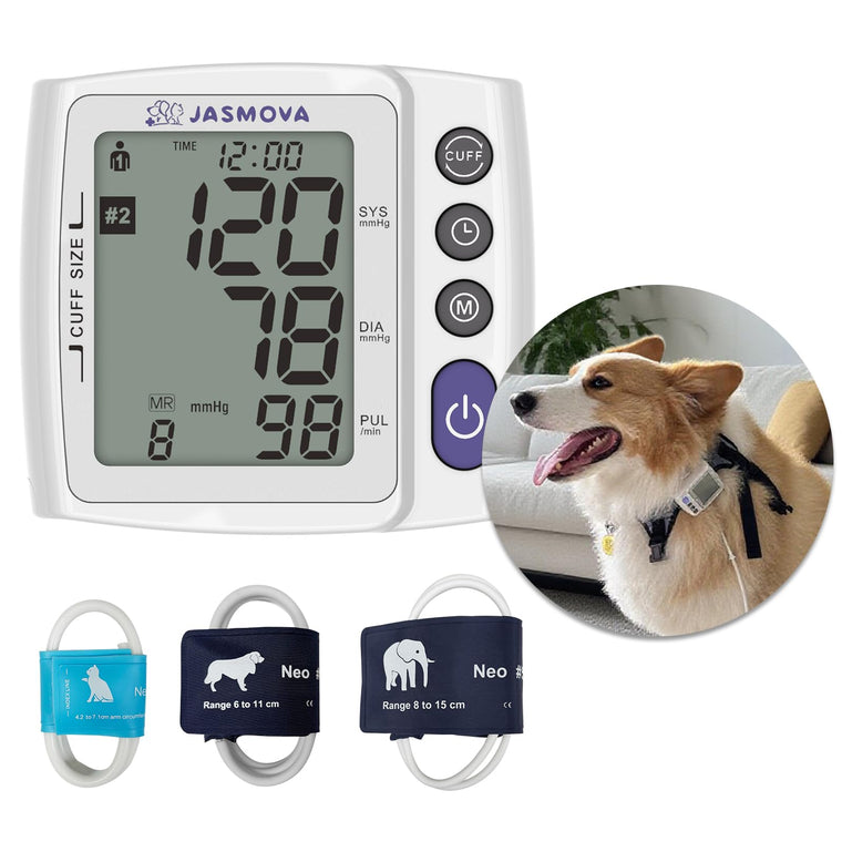 Wearable Pet Blood Pressure Monitor with Adjustable Strap