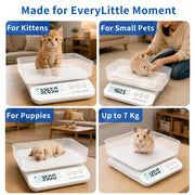SKEAP High-Precision Digital Pet Scale for Small Animals