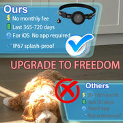 GPS Pet Tracker Collar for Cats with Location Tracking