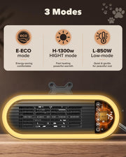 1300W WiFi Smart Dog House Heater with Thermostat