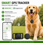 Waterproof GPS Dog Collar with Apple Find My, No Monthly Fee
