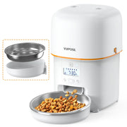 Yuposl Automatic Pet Feeder with 180-Day Battery Life
