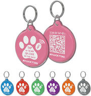 MYLUCKYTAG NFC & QR Pet ID Tag with Location Alerts